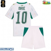 Senegal Sadio Mane #10 Hjemmedraktsett Barn VM 2026 Kortermet (+ Korte bukser)